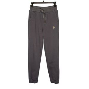 Bape Men's M Gray Cinched Hem Sweatpants 100% Cotton Made In Japan A Bathing Ape